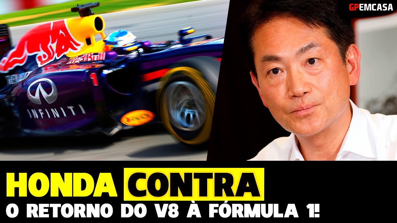 Honda Se Posiciona Contra Retorno Do V8 E Ameaça Deixar A Fórmula 1 | Gp Em Casa