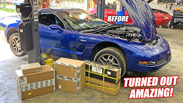 Transforming Donnie the C5 Into a Full Blown DRIFTMOBILE Ripper 9000! (Turning is INSANE!!!)
