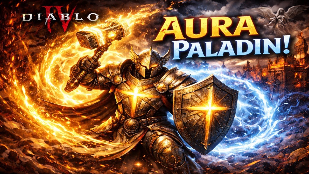 Super OP Aura Paladin PIT 126 CLEAR - Build Guide Diablo 4