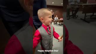 Big day for Jairo and his mom!  Happy Adoption Day!