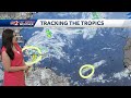 Tropical wave forms in Central Atlantic ahead of hurricane season