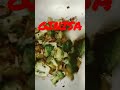 GINISA BROCOLI WITH MUSSROM.