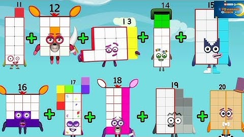 unlocks! Mathblocks skip counting 1 to 50| Numberblocks 1234 | @kidslearningvideos29