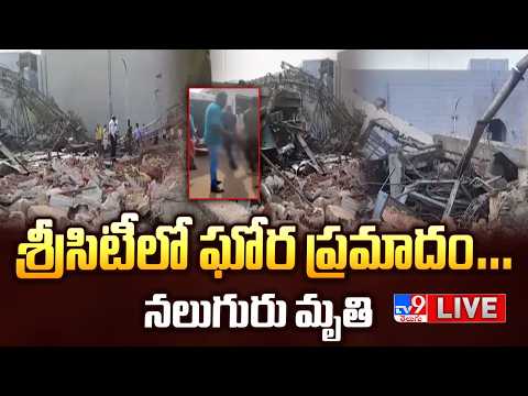 శ్రీసిటీలో ఘోర ప్రమాదం…బాయిలర్‌ పేలి నలుగురు మృతి LIVE | Sri City Boiler Blast Incident Updates - TV9