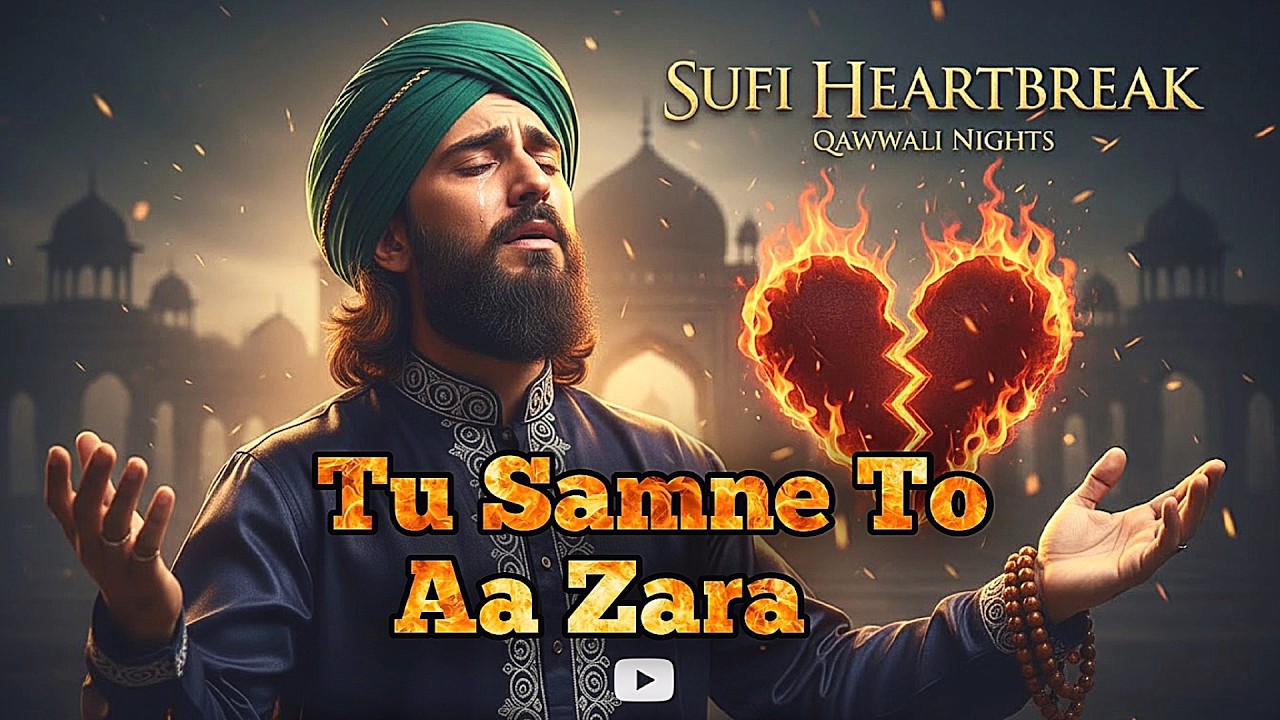 Tu Samne To Aa Zara 💔 | Sad Qawwali Song | 90s Bollywood Vibes | Emotional Male Voice
