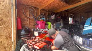 Suzuki 230 shaft Quadrunner update