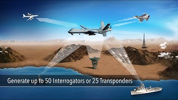 IFF Reply Demo – High-Density RF Signal Testing