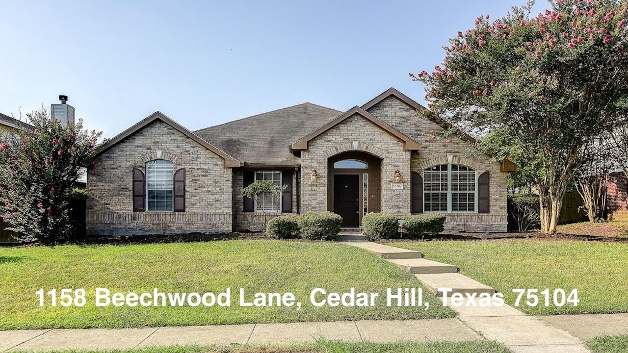 1158 Beechwood Lane, Cedar Hill, Texas 75104 YouTube