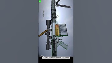 Sniping With the Barrett M82 Hits DIFFERENT 💀 reload animation #barrett #sniper3d #reload #animation