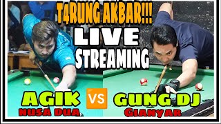 LIVE STREAMING ‼️RACE 9 ‼️ AGIK 🆚 GUNG DJ ‼️ BIG MATCH BILLIARD BOLA LIMA BELAS