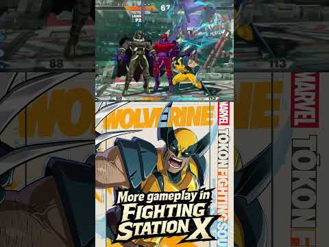 Wolverine Gameplay Marvel Tokon Fighting Souls AMAZING 007 #shorts #marveltokon