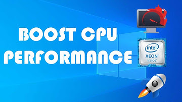 How To Boost CPU Performance Windows 10 | FPS Boost | 2021 UPDATED