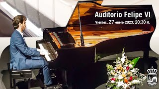 Juan José Sevilla Valencia interpreta los clásicos románticos en el Auditorio Felipe VI de Estepona