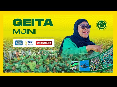 TBCLIVE MKUTANO WA KAMPENI ZA MGOMBEA URAIS CCM GEITA 