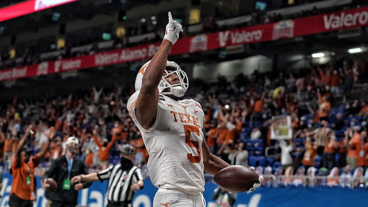 Bijan Robinson 3 Touchdowns & 183 Yards Vs Colorado || Texas RB || alamo bowl 2020