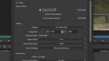 Avid tutorial: aspect ratios, mattes, and resolution export settings