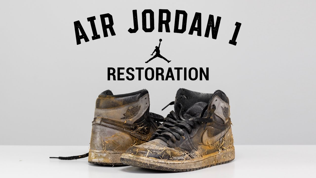 how to restore air jordan 1