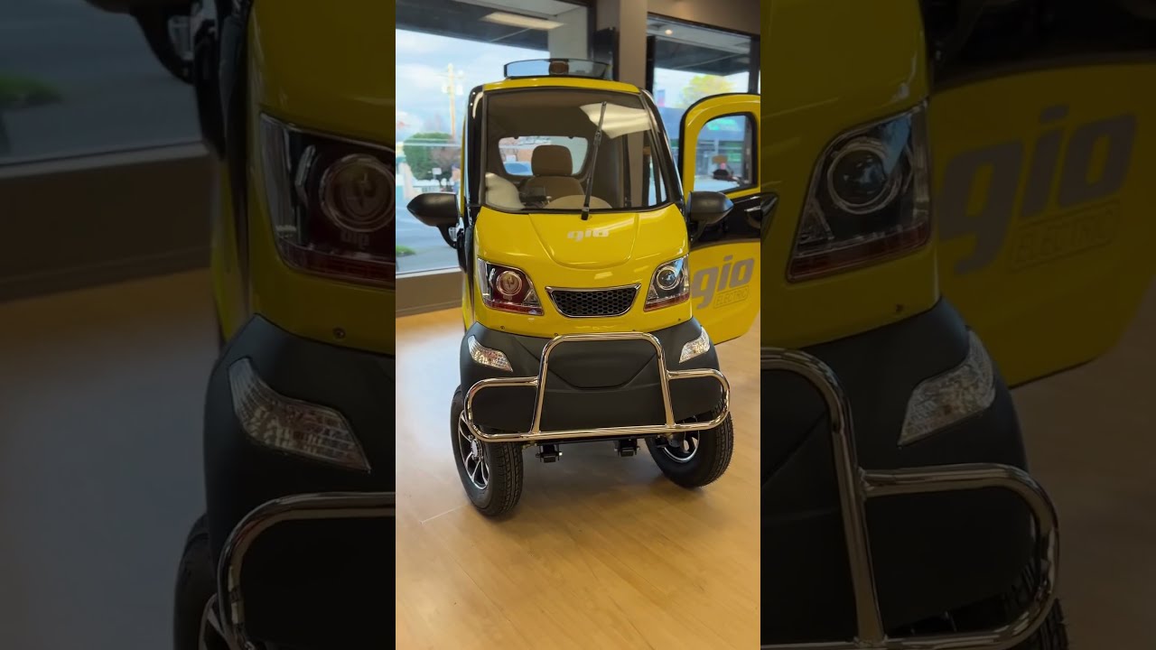 Gio Enclosed Mobility Scooter Electricmobilityscooter Electricscooter Emobility