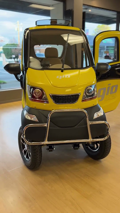 Gio Enclosed Mobility Scooter 🛵  #electricmobilityscooter #electricscooter #emobility