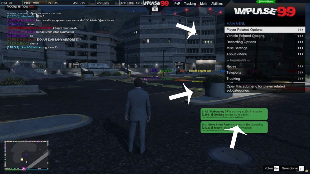 COMO APRENDER A UTILIZAR MENU DE ADMINISTRADOR//ROLEPLAY - YouTube