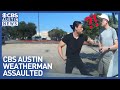 Road rage attack captured on dash cam of cbs austin meteorologist