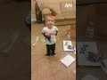 Good thing he didn't spoil Mom's gift 😂 #afv #kidssay #funnyvideos #shorts