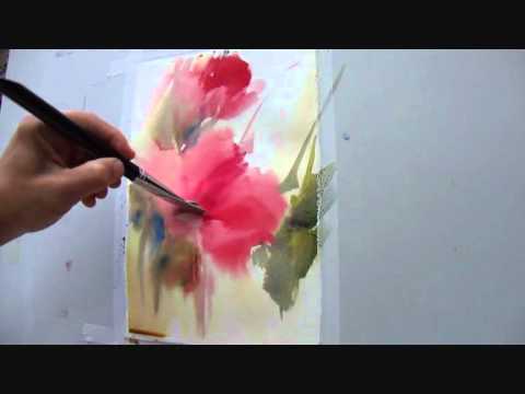 Video: Aquarell-Demo: Scooter Malen