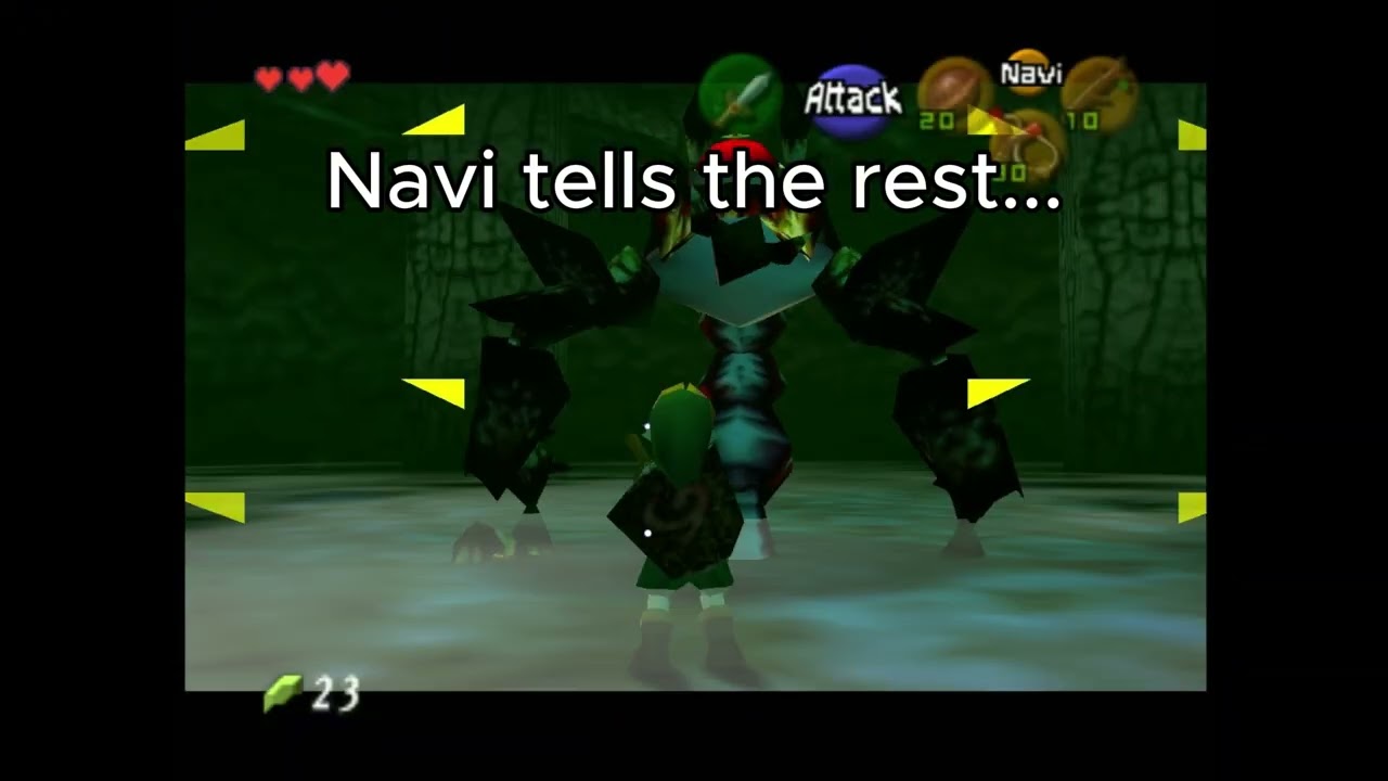 LOZ OOT: Defeating Gohma META