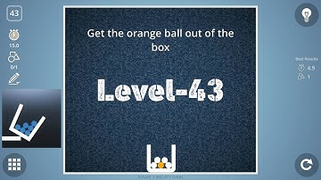 Brain It On! - Physics Puzzles | Level 43 | Gameplay Walkthrough