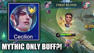 DID YOU KNOW THE CECILION BUFF ON MYTHICAL HONOR?