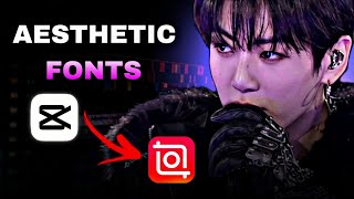 GET CAPCUT AESTHETIC FONTS IN INSHOT !! TUTORIAL 🌟 screenshot 1