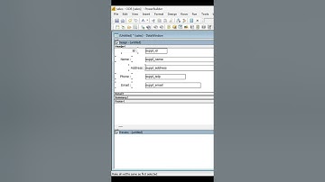 Create Datawindow Powerbuilder #shorts