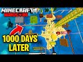 I survived 1000 days on a survival island in 120 hardcore minecraft full movie