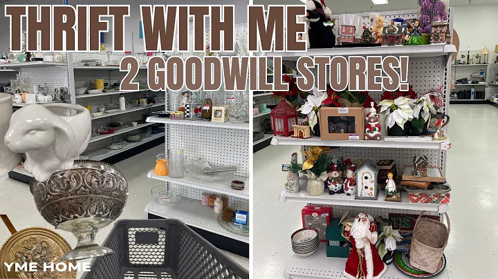 *NEW* Thrifting HOME DECOR at 2 GOODWILL Stores/ Thrift with Me & HAUL