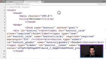 Symfony Kursu - Form Kontrolü