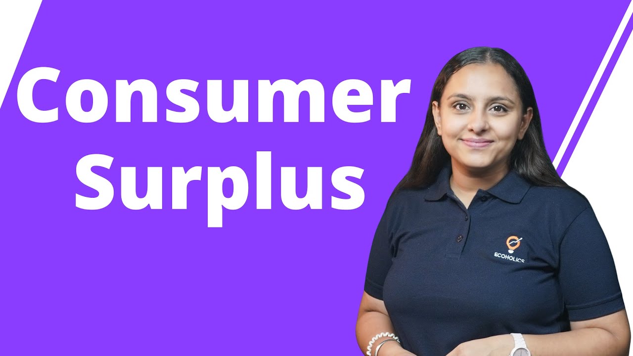 Consumer Surplus | How to find consumer surplus using integration | Harpreet Kaur | Ecoholics