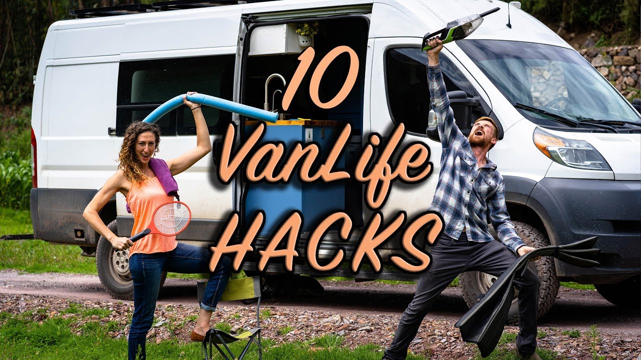 VAN LIFE HACKS 10 things you must know YouTube