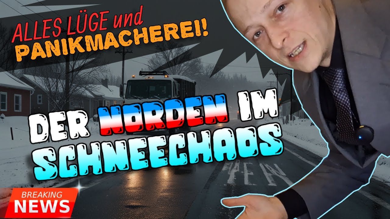 War der NORDEN im SCHNEECHAOS - Wirklich?