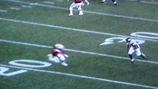 Favre to Randy Moss  -  Patriots vs Vikings - Moss Quits again