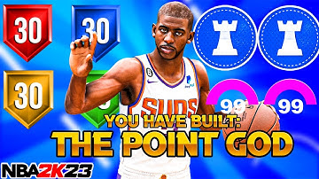*BEST* Chris Paul Build in NBA 2K23! (Best Point Guard Build)