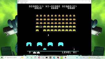 Space Invaders Atari 7800 Fast/Moving Shields/Invisible/Zig-Zagging