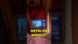 Mini Hotel on Wheels? Volvo 9600 Sleeper Truth🛌🚌 SLX Hyderabad - Bangalore #shorts #bus