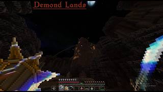 Minecraft Custom Map Demon Lands Part 8 Fighting Giant Slime's As I Climb Hollow Kingdom Tower!
