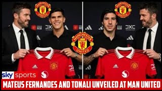 MAN UNITED SHOCK THE WORLD! TONALI & MATEUS FERNANDES DOUBLE DEAL COULD CHANGE EVERYTHING! 