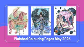 Finished Colouring Pages - May 2026 screenshot 4