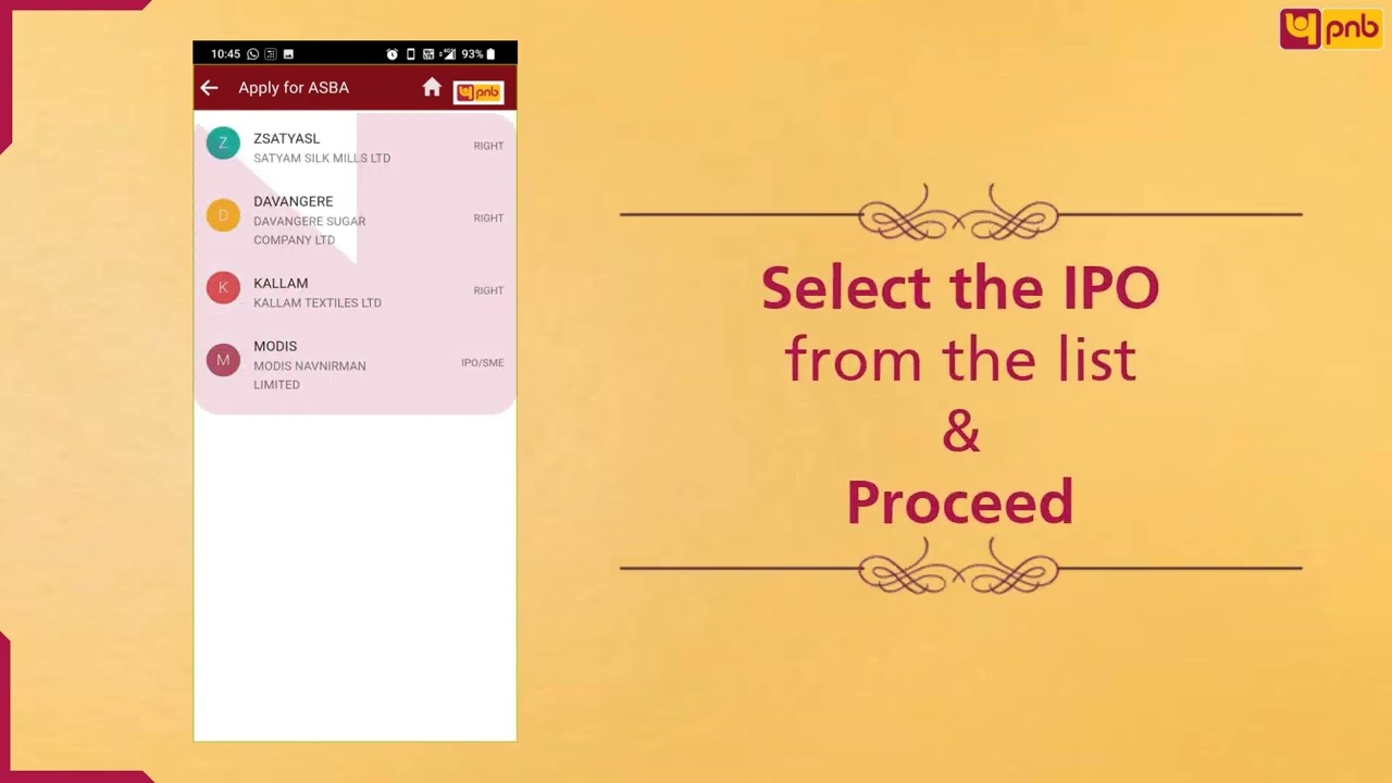 Pnb Ipo Application Through Pnb One App apply YouTube