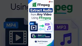 Extract Audio from Any Video Using FFmpeg | Batch Audio Extraction Tutorial