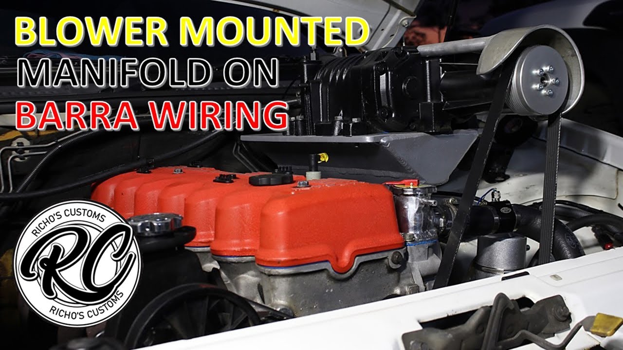 COMMODORE SUPERCHARGER ON AU FALCON. PT.4 YouTube