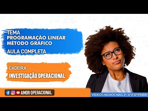 Aula 3: Como resolver um problemas de Programacao Linear pelo Metodo Grafico