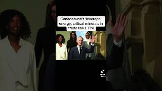 PM Carney says Canada not energy or critical minerals as “leverage” in upcoming trade talks with U.S